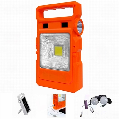 Home Solar Light System with Spotlight Power Bank Flashlight Torch Lantern Generator Storage Off Grid Portable Outdoor Home Kits