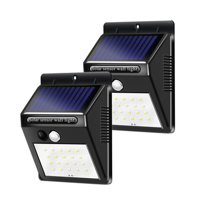 20LEDs Solar Light Outdoor Solar Lamp Residential PIR Motion Sensor Street Light Waterproof for Garden Decoration