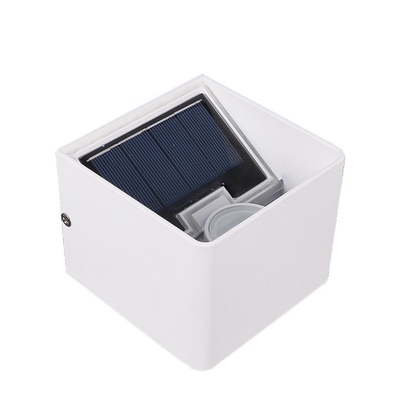 High Quality Garden Garden Lighting Waterproof Outdoor Ip65 Aluminum Led Solar Wall Lights