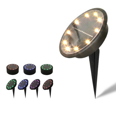 10W Inground Led Solar Light Outdoor Waterproof Garden Lawn Lights
