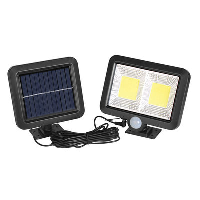 COB Outdoor Motion Sensor Night Security 108 LED Street Floodlight Solar Powered Wall Lamp Garden Light for Home