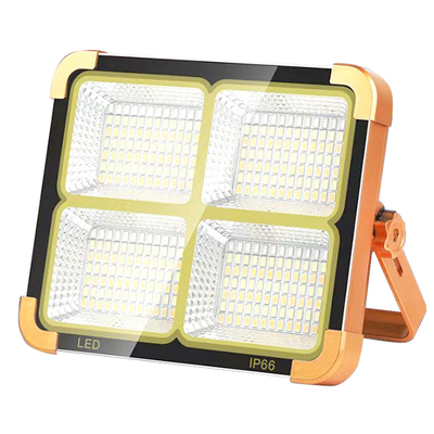 Camping / Hiking Flood Light 5000LM Solar Led Flood Lights Power 12000mah Solar Bank TYPE-C 5V 2A